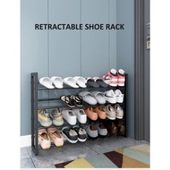 Simple retractable shoe rack, large capacity shoe shelf in the doorway, student dormitory storage shoe cabinet