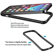 Luxury Accessories Bumper Phone Case For iPhone 13 Pro Max Mini 13Pro Max Silicone Metal Shockproof