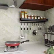 Wallpaper dinding dapur kitchen motif batu marmer 3d glossy Hijau