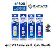 Epson 001 Black/Cyan/Magenta/Yellow Ink Bottle
