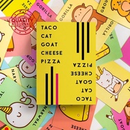 【ready Stock】 Taco Cat Goat Cheese Pizza & Santa Cookie Elf Snowman Board Fun Game Games Game B3n7
