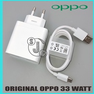 Charger Casan Oppo SUPER VOOC ORIGINAL 100% 33 Watt Type C