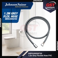 Johnson Suisse Double Interlock Flexible Hose (Length:1.2m) | Bidet Hose | Shower Hose | Bathroom Ac