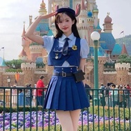 Crazy Animal City Rabbit Cosplay Suit - Judy Hopper Sheriff Look - Preppy Style Complete Outfit