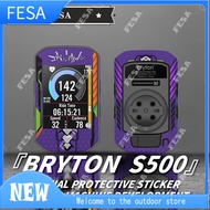 For BRYTON S500 Bike GPS Touch Screen decorative sticker Waterproof and scratch resistant in a varie