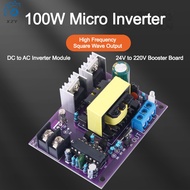 100W Inverter Boost Converter Transformer Power DC 12V/24V to AC 0-110-220V Inverter Boost Module Board