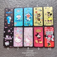 Soft Case Xiaomi Pocophone F1 . poco F1 Disney Girl's Motif Softcase Silicone Softshell Soft
