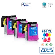 Fast Ink ชุดหมึกเทียบเท่า HP 680 Black & Color (6 ตลับ 4 สี) สำหรับ HP DeskJet Ink Advantage 1110 /