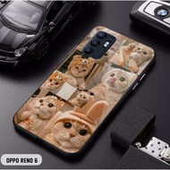 casing custom hardcase softcase oppo reno 6 aesthetic kucing case - 2 reno 6