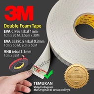 Double Tape Foam 3M VHB 5952 Black, EVA CIP66 55280 White Foam Tape 30 50 meters - EVA 1cmx30M