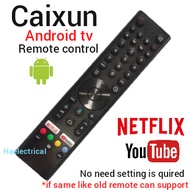 Caixun Android LED TV Remote Control EC-43S1A EC-50S1A EC-55S1A LE-43F2G LE-50S2G LE-55F3G LE-65E1G