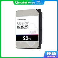 WD | ฮารดดสก Ultrastar รน WUH72222AL5204 ความจ 22TB HC570 SAS WUH72222AL5204