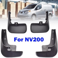 4Pc Mud flaps Splash Guards Mudguards Front Rear For Nissan NV200 Vanette Evalia