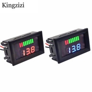 1pcs Car Battery Charge Level Indicator DC 12V 24V 36V 48V 60V 72V 84V Lithium Battery Capacity Mete