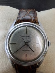 Rodania 雷電 表 布紋面跳秒表