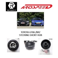 Arospeed Steering Hub and Quick Release Hub Set for Toyota GT86 and Subaru BRZ