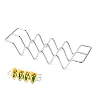 304 Stainless Steel 4-Slot Taco Cake Shelf - Professional Taco Holder