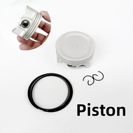 Yamaha Y15ZR Performance Piston Kit - 57mm Forged Flat Pistons, Reinforced & Precise Fit