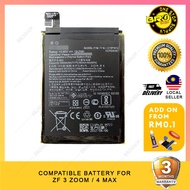 Compatible Battery For Asu Zenfone 3 Zoom ZE553KL Z01HD / 4 Max ZC554KL X00ID Bateri Batteri Batery 