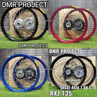 【EXCEL ASIA RXZ】RXZ/MILI/CATALYZER ALLOY RIM 1.60X18 TAKASAGO EXCELA ASIA (COMPLATE SET) RIM ALLOY E