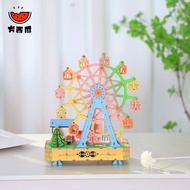 [58%Repurchase Rate]Ferris Wheel Music Box Puzzle3d 3D Wooden Assembly Creative Children's Gift Mode