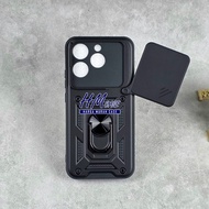 Realme 15T Realme 15 Realme 15 Pro Case Armor Slide Transformer Black Slide Camera Protection Realme