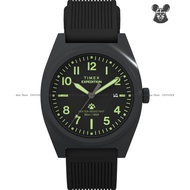 TIMEX TW2Y18100 Men's Analog Watch Expedition Capstone Date Quartz 39mm Silicone Strap Black *Origin