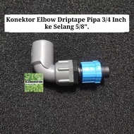 [3/4"x5/8"] 3/4 Inch Pipe Driptape Connector to 5/8 Inch Pipe Connector 3/4"x5/8" Pipe Connector 3/4