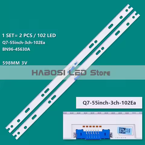 2pcs Q7 55INCH 3CH 102EA ES55SVFB7A102 V8Q7 550SM0 R1 17 11 02 V1 R2 BN96 45630A QE55Q8CNAT QE55Q8CN