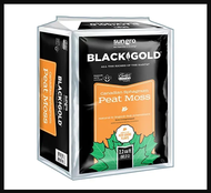 Peat Moss Black Gold Natural & Organic Canadian Sphagnum Peat Moss Plus (USA Imported)