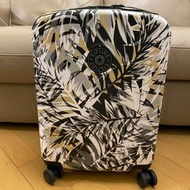 @fficial Kipling Off-white carry-on trolly luggage suitcase NEW! TSA lock, 4 smooth wheels