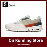 Οn Cloud Cloudrift Men's And Women's Lightweight Racing Shoes Running Shoes Gray Orange On Cloud Sho