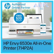 HP Envy 6530e All-in-One Printer | Print, copy, scan, mobile fax | Duplex printing | USB, Wireless |