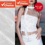 Women Cute Plain Lace Tank Top L122AD119