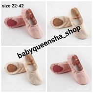 Plain code plain ballet shoesa/ ballet flat shoes ballet shoes/ ballet shoes children's ballet shoes