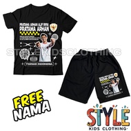 Children's T-shirt Set, Children's Pants, Pratama Arhan, Indonesian National Team Player/, Children'