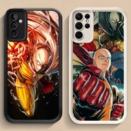 LF-40 One Punch Man Shockproof Casing for Samsung A55 A54 M15 S25 S24 S21 FE Ultra