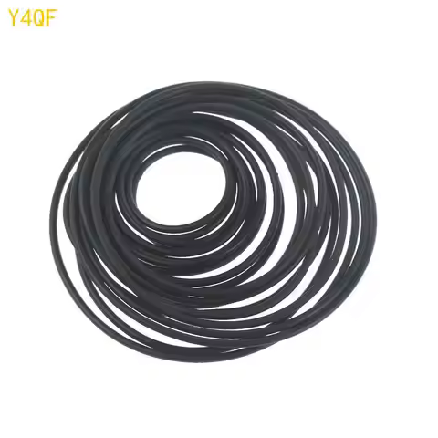 Y4QF 20Pcs 1.5x1.5mm Round Assorted Cassette Tape Machine Belt Pulley Drive Belt