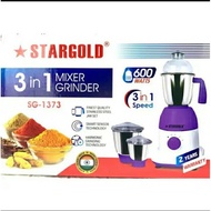 Stainless Steel STARGOLD  SG-1373 Blender 3 in 1 System, 6000w Cooper Motor