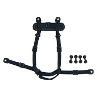 BOOIU Tactical Helmet Retention System AF Suspension 4-Point H-Nape Chin Strap Adjustable for MICH M