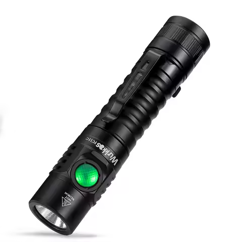 Wurkkos FC11C Nichia 519A Buck Circuit Hiking 18650 Flashlight Max ouput 1200 LM USB C Rechargeable 
