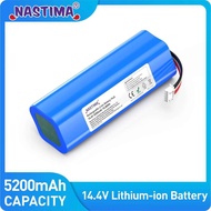 ภาพใหญ่: 5200Mah 14.4V Li-Ion Battery หุ่นยนต์ดูดฝุ่นเปลี่ยนแบตเตอรี่ Ecovacs Deebot X1 Ozmo T5 T8 T