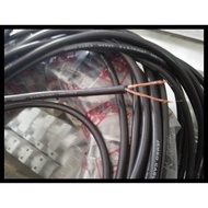 Black Stranded Electrical Cable NYYHY 2 x 0.75 2 x 0.75 2x0.75 2x0.75 Perdana 100meter NYYHY Cable 2