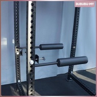 [BububuMY] Multi Function Training Device Bulgarian Split Squat Rack Roller Pad Steel Foam Support f