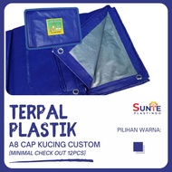 A8 PLASTIC TARPAULIN CAT CAP CUSTOM SIZE