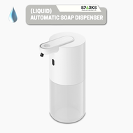 SPARKS Automatic Soap Dispenser (Liquid / Foam) | Waterproof, Long Rechargeable USB-C Battery Life, Easy Refilling, Desktop or Wall Mounted