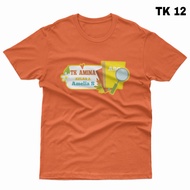 Kaos Anak Karakter TK Taman Kanak Custom Sablon Nama dan Sekolah Usia 1-12 Th Terlaris