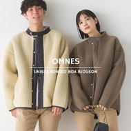 預購 日本品牌 OMNES UNISEX BONDED BOA BLOUSON 毛絨外套 情侶裝 5色4碼