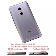 สำหรับ Xiaomi Redmi Note 4X 3GB 32GB Snapdragon 625สำหรับ Xiaomi Redmi Note 4รุ่นทั่วโลกด้านหลังเป็นโลหะฝาหลังประตูหลังเคส