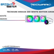 LIQUID COOLER / TECWARE MIRAGE 360 WHITE EDITION ARGB / 360MM / 3Y WARRANTY /